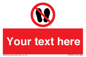 Custom prohibition do not stand here